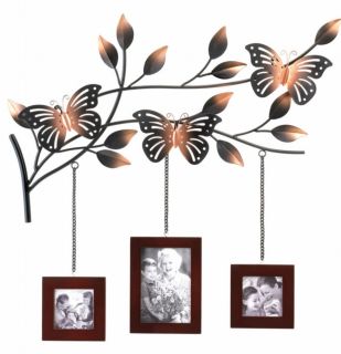 Hanging Butterfly Photo Frames Wall Display