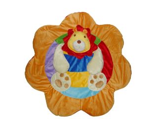 Infant Baby Animal Lion Inflatable Pad Blanket Kids Developmental Toys Game Mat