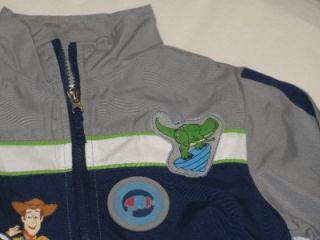 Disney Toy Story Buzz Lightyear Woody Rex Dinosaur Emporer Zurg Jacket Coat