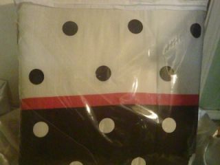 Full Size Zebra Polka Dot Black White Pink 3 Piece Comforter Set New