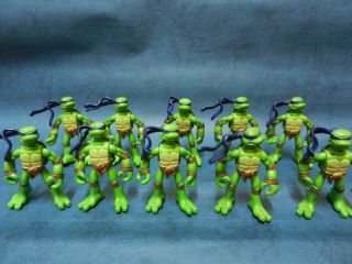 10pc Lot Teenage Mutant Ninja Turtles Soldier Figure Toys Collection Kids Boy
