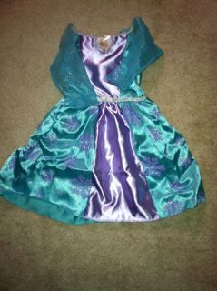 Disney Frozen Movie Princess Elsa Toddler Dress Up Snowflakes 2 4 2T 3T 4T