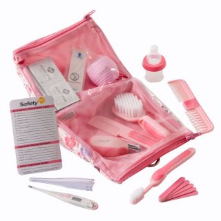 Safety 1st Baby Kids Deluxe Healthcare Grooming Kit Pink IH220