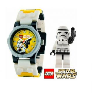 Lego Kids Star Wars Storm Trooper Wrist Watch Minifigure 9001949 Brand New