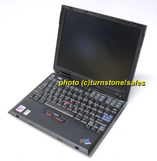 IBM Lenovo ThinkPad x31 Intel Pentium M Centrino 1 46GHz Windows XP Office 2007