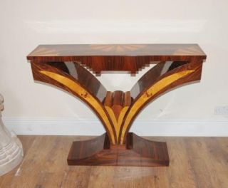 Modernist Art Deco Retro Console Table Hall