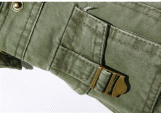 Men's Cotton Fashion Casual Combat Pocket Long Loose Cargo Jeans Pant Trousers