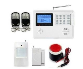Wireless GSM PSTN System Home Burglar Intruder Alarm System Sensor Detector