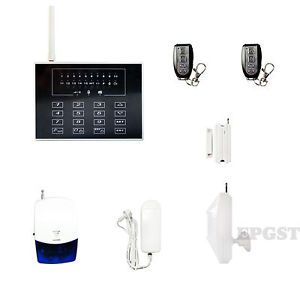 30 Off New Keypad GSM Wireless Home Security Alarm System with Autodialer 1E