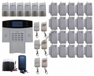 J20 108 Zones Wireless Voice PSTN Home Security Alarm Burglar System Auto Dialer