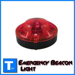 Red LED Emergency Beacon Car Safety Light Flare Fire Warning Tool Home