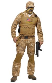 Military Special Forces Navy Seal Adult Halloween Costume 131114