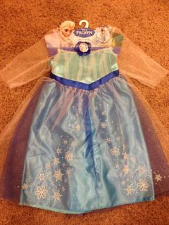 Disney Princess Elsa Frozen Costume Size 4 6X Hard to Find