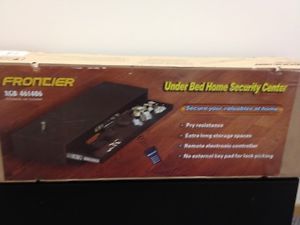 Frontier Under Bed Home Security Gun Pistol Safe New
