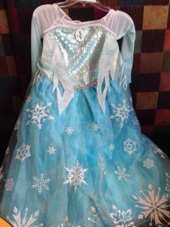  Elsa Costume Dress Frozen 4 Ice Queen