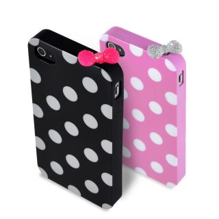 Polka Dot Bow iPhone 4 Case
