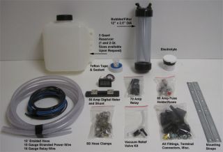 HHO Dry Cell Kit Hydrogen Generator Fuel Gas MPG Efie Map MAF Electronics Saver