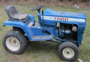 Ford Lgt 120 Lawn Garden Tractor