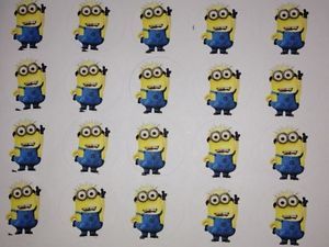 24 Despicable Me Set 1 Candy Stickers Labels Goody Bag Fillers Envelope Seals