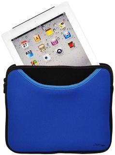 3 New Neoprene Carrying Cases for Apple iPad 3 Tablet