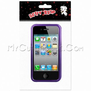 Apple iPhone 4 iPhone 4S Case Latin Girls Kiss Better Betty Boop Faceplate Cover