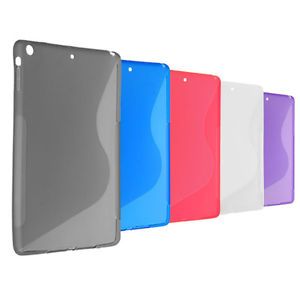 Soft TPU Silicone Gel Rubber Clear Matte Case Cover for Apple iPad Air iPad 5