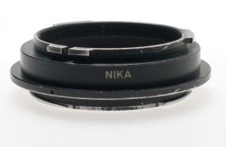 Novoflex Nika Lens Adapter Ring Bayonet Attachment Extension Tube Nikon