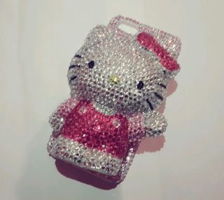 iPhone 5 5S 3D Jewel Hello Kitty Case