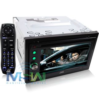 New JVC® KW AVX748 6 1" in Dash 2 DIN CD DVD Car Stereo Receiver w Bluetooth