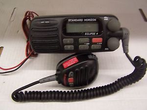 Standard Horizon VHF Eclipse GX1250SA Marine Radio Black Works