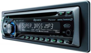 Pioneer DEH P390MP Car Stereo Am FM HD XM Sirius CD  iPod Aux Zune Player