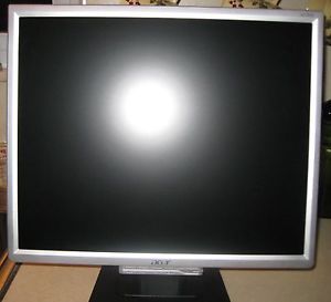 Acer AL1916 19" LCD Monitor Silver