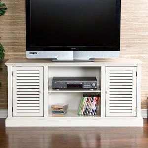 Plasma TV LCD Stand Flat Screen Console Entertainment Media Center Antique New