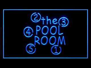Open Pool Room Snooker Bar Pub Club Display Ads LED Light Sign B