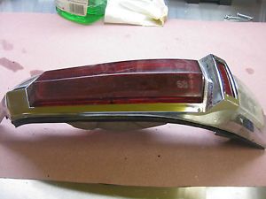 1964 Plymouth Valiant Left Tail Light Housing and Lenses