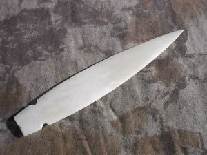White Buffalo Real Bone Lance Point Spear Arrowhead Knife Letter Opener