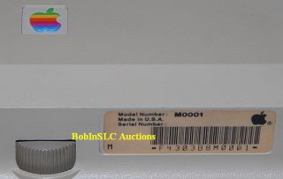 1984 Apple 128K M0001 Picasso Box Bag Mac Original Software Macintosh Steve Jobs