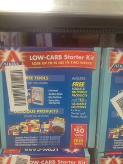 Atkins Low Carb Starter Kit Book Food Coupons