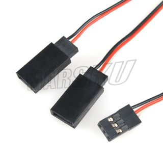 10x 30cm RC Servo Extension Cord Y Cable for Esky 965