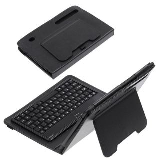 Wireless Bluetooth Keyboard Leather Case Stand Cover for Motorola Xoom Tablet