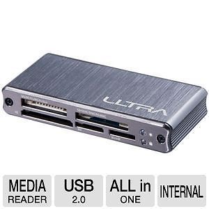Ultra Aluminus USB 2 0 Mini Media Card Reader