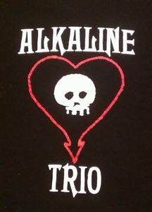 Alkaline Trio Punk Goth Emo Shirt Small