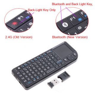 New Rii Mini Wireless Bluetooth Keyboard Mouse Touchpad for Android iPad 2 3