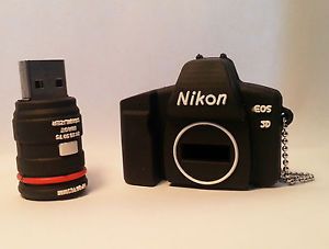 4GB Mini Nikon DSLR Camera USB Flash Drive Funny Memory Stick
