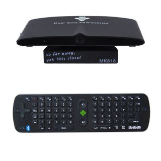 Latest MK818 Bluetooth 4 0 Dual Core Google TV Box Bluetooth Air Mouse RC16