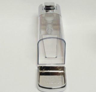 Contemporary ABS Bathroom Accessories Wall Mount Soap Shampoo Dispenser 400ml