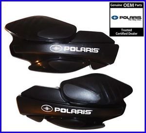 Polaris Hands Guards Black 2876846 with Mounts 2879380 Fits All Sportmans