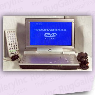 Durabrand 8 5" Car Portable Audio Video DVD CD Player LCD Screen Remote Control