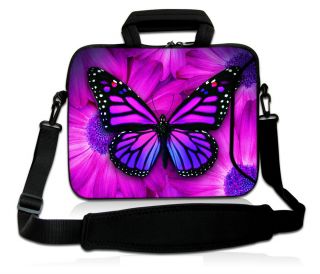 10 " Butterfly Shoulder Strap Bag Sleeve Case for 9" 10" 10 1" Netbook Laptop