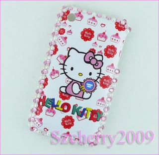 Hello Kitty Notebook Laptop Bling Crystal Sticker Skin